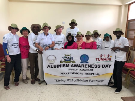 Albinism Awareness Day in Sansibar 2020